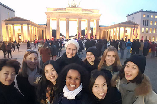 Les étudiants de MBA Arts and cultural management en voyage à Berlin Les étudiants de MBA Arts and cultural management en voyage à Berlin